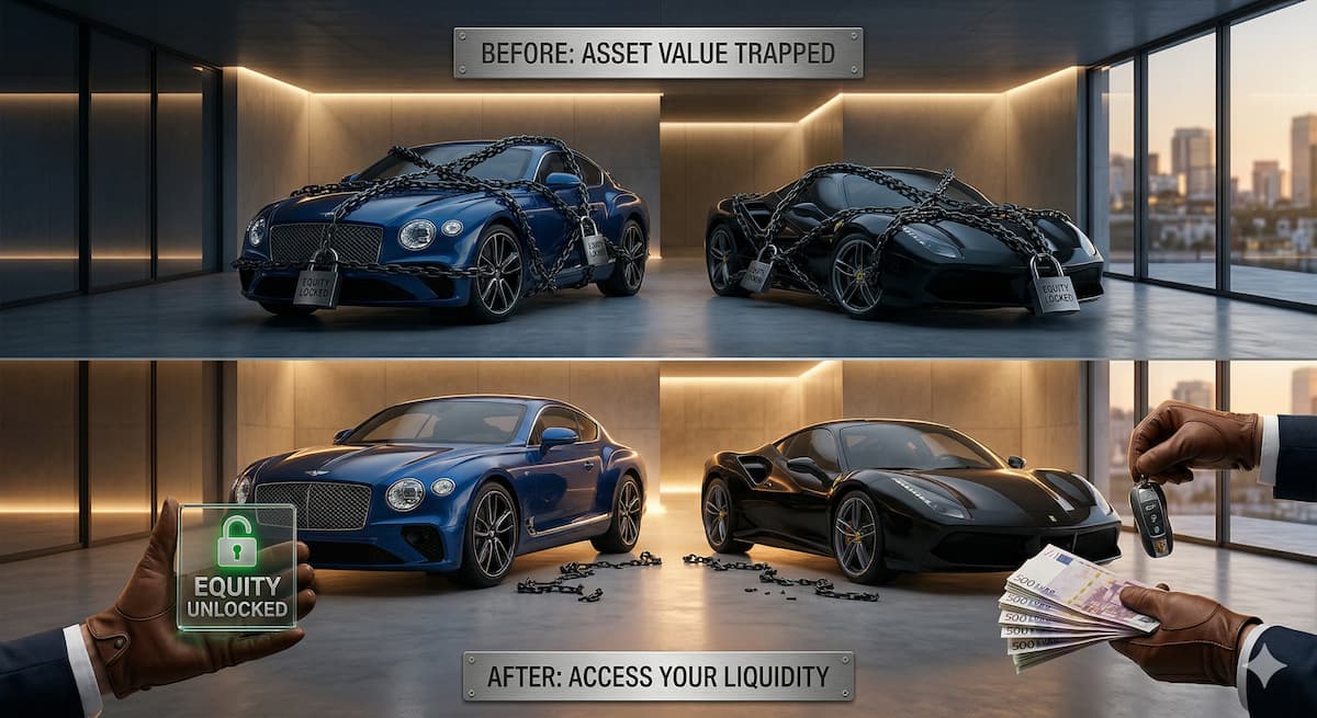 Luxury car equity loans in California: Unlocking liquidity from Rolls-Royce, McLaren, and exotic vehicles while keeping your keys