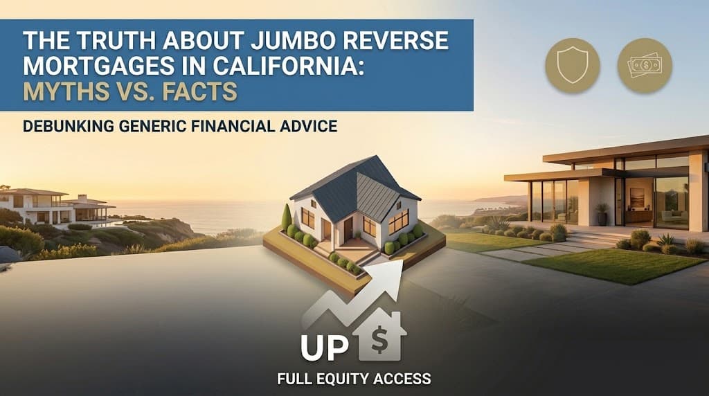 The Truth About Jumbo Reverse Mortgages in California: Debunking Common Myths for High-Value Homes