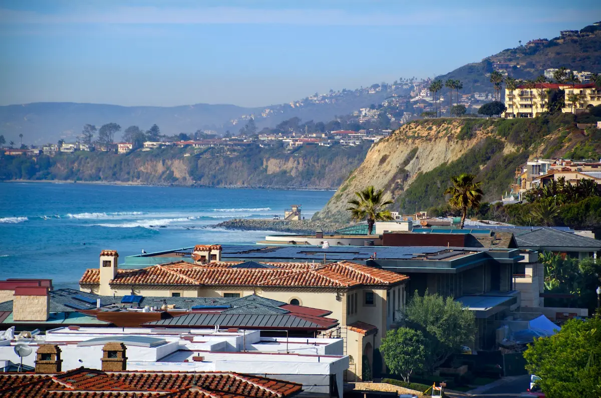 Luxury coastal homes in Dana Point, California representing high-value estates eligible for proprietary jumbo reverse mortgages and HomeSafe second liens.