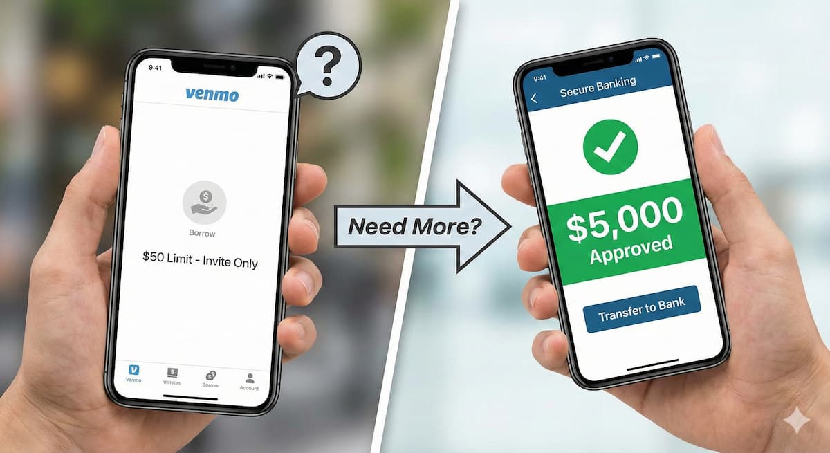 Can You Borrow Money From Venmo - Comparison of Venmo Borrow, Cash App, and California Personal Loans