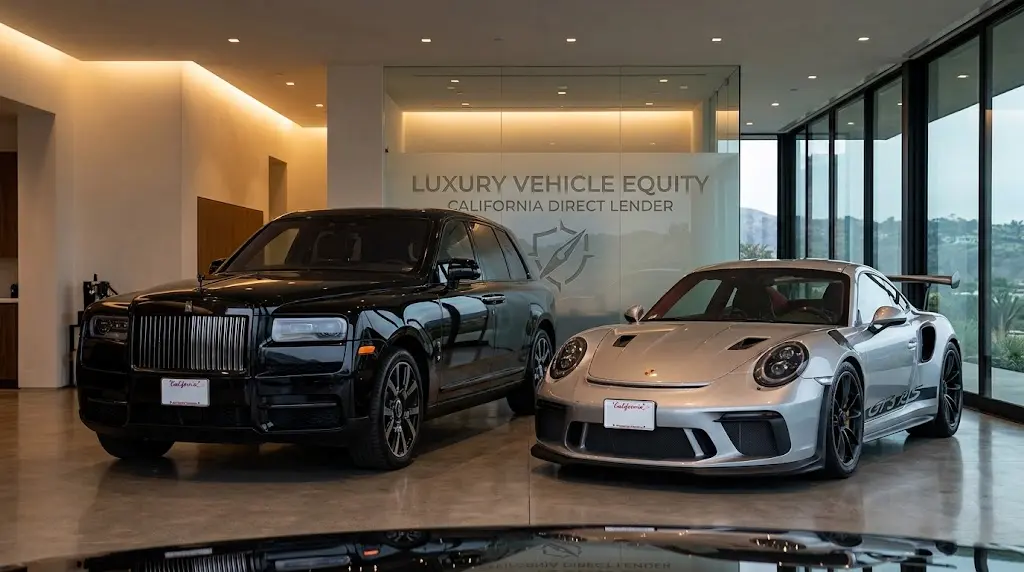 Luxury vehicle title loans in Los Angeles: Private capital and equity financing for Rolls-Royce and Porsche in Beverly Hills and Santa Monica
